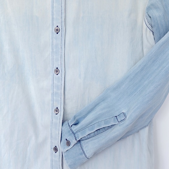 Club Monaco Denim Shirt Dress - Picture 4 of 5